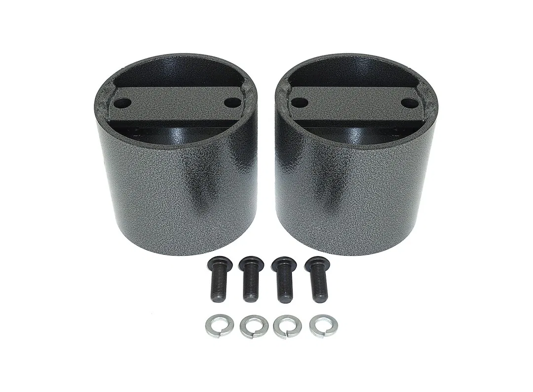 HP10154 – PACBRAKE Helper Spring Spacer, With 4 Inch Suspension Lift Mounts To Lower Air Spring Bracket Carbon Steel ...
